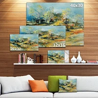 Impression sur toile « Abstract Landscape » Design Art