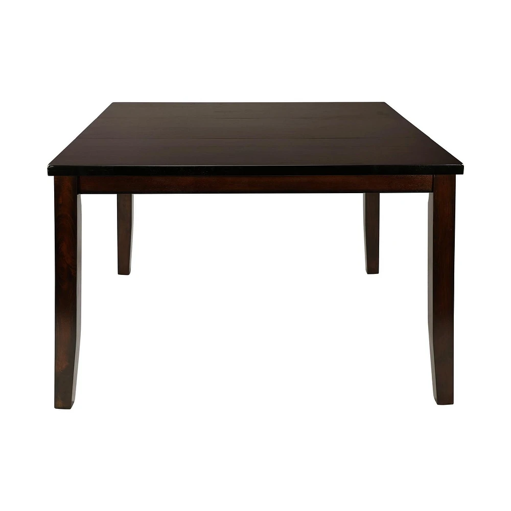 Topline Home Furnishings Burnish Espresso 5pc Counter-height Dining Set