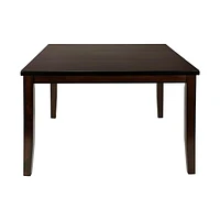 Topline Home Furnishings Burnish Espresso 5pc Counter-height Dining Set