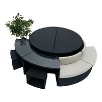 Table d’appui ronde « Mobilier Entourant » de Canadian Spa
