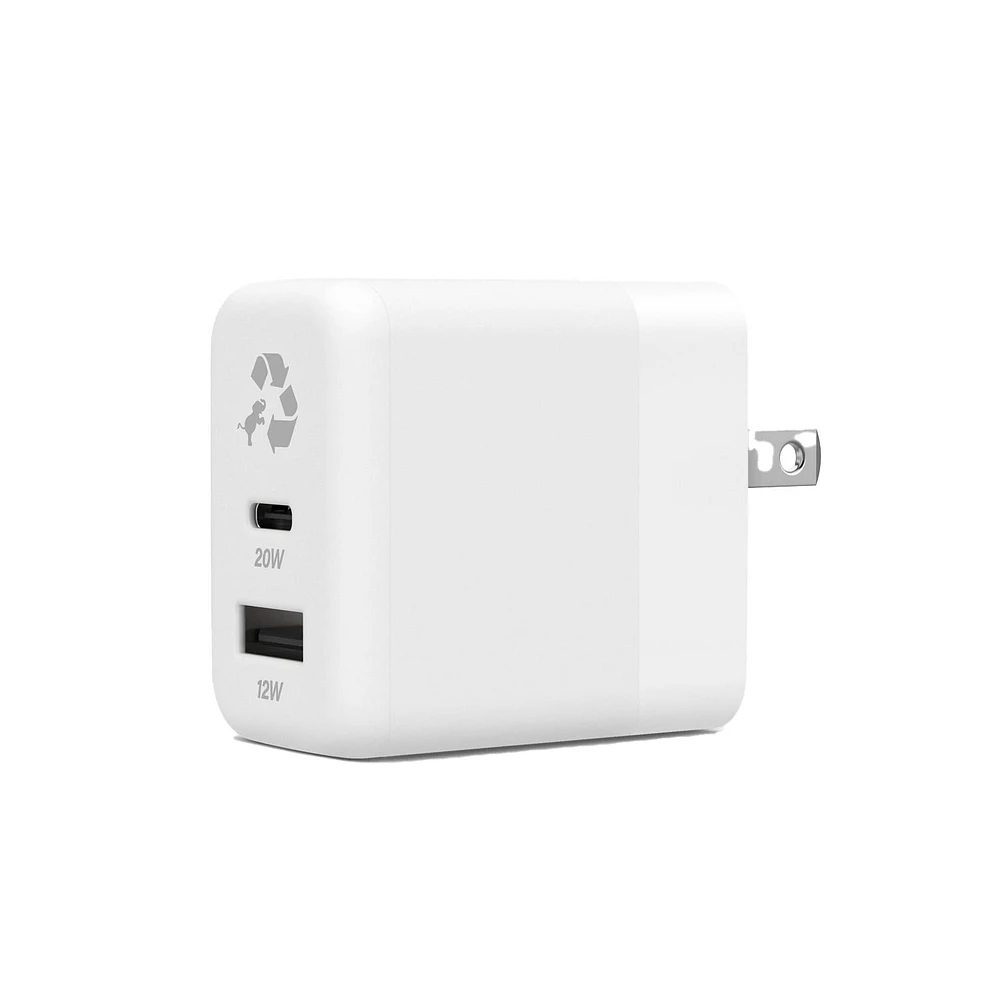 Nimble Power Adapter Power Delivery 32W US Plug White, PowerAdapterDelivery32WWhite