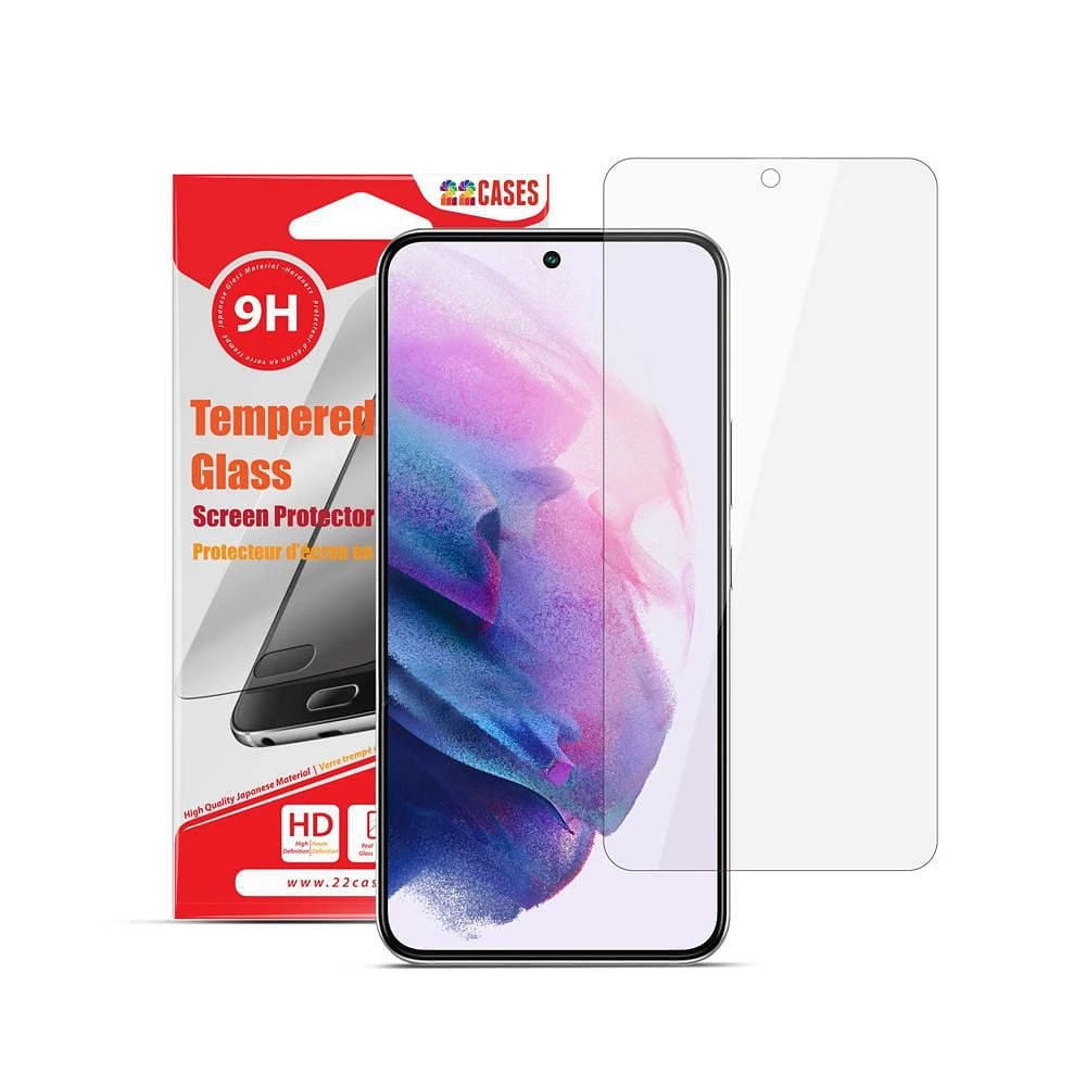 22 cases Protecteur D'écran en Verre pour Galaxy S23 /Galaxy S22