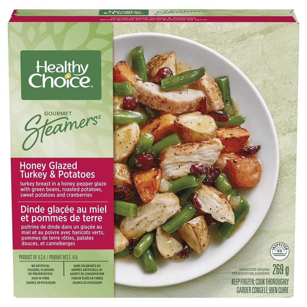 HC Steamers Honey Glazed Turkey & Potatoes, HCGS TRKY HNY GLZD POT 269G
