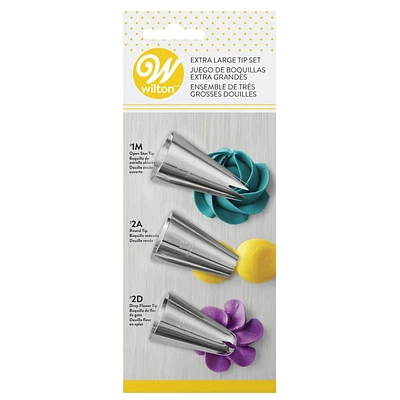 Lot de très grosses douilles pâtissières Wilton