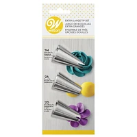 Lot de très grosses douilles pâtissières Wilton
