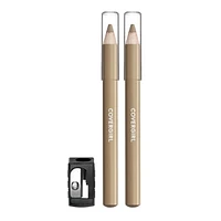 COVERGIRL Crayon à sourcils Easy Breezy Brow Fill + Define, taille-crayon inclus, formule longue durée, très pigmentée et facile à estomper, 100% Sans Cruauté Taille-crayon inclus