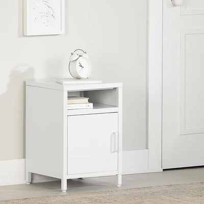 Table de chevet avec porte en métal de la collection Kodali South Shore