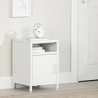 Table de chevet avec porte en métal de la collection Kodali South Shore