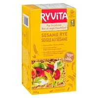 RYVITA SESAME RYE CRISPBREAD, 250GR