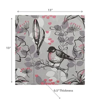 20 Pack Luncheon 3 Pli Bird Bird En Floraison - Ensemble De 6