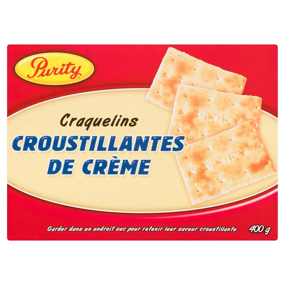 Purity Cream Crisp Crackers