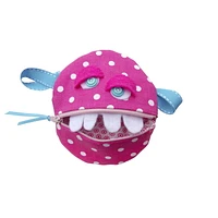 Ensemble de tissu Crafts To Go à motif de porte-monnaie monstre 12 cm