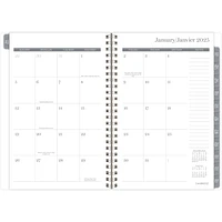 Cambridge Exhale Petit agenda hebdomadaire/mensuel Planificateur