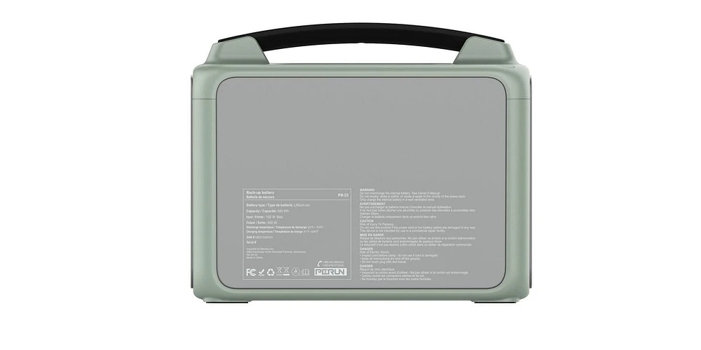 PERUN Battery Back-Up for PB-20