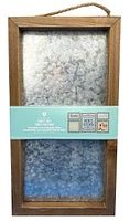 Hampton Art Rustic Frame Galvanized Plank 8x15"