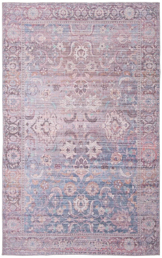 ECARPET Oriental Indoor Area Rug Flatweave Carpet for Living Room, Bedroom, Eco Friendly, Machine Washable