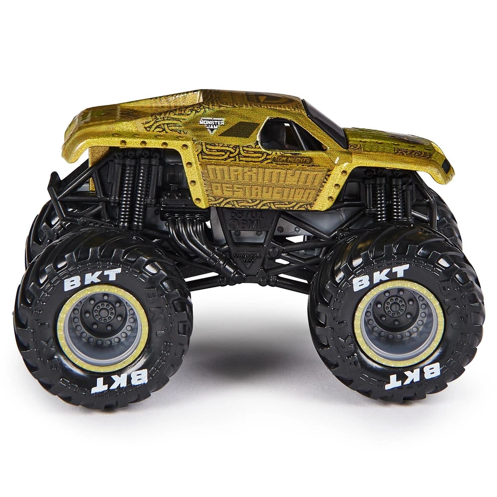 Monster Jam, Official Max D Monster Truck, Die-Cast Vehicle, 1:64 Scale, Kids Toys for Boys Ages 3 and up
