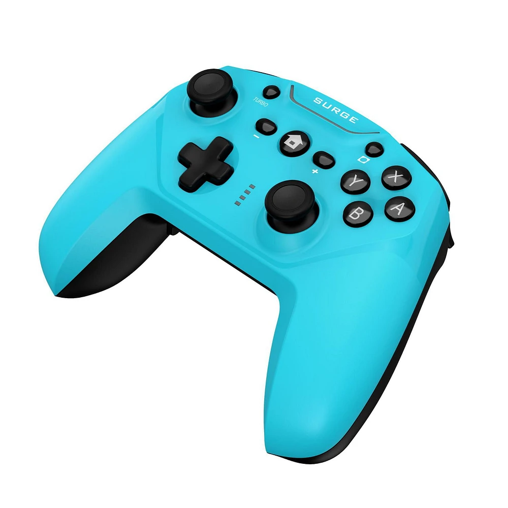 Surge Wireless Pro Controller For Nintendo Switch - Blue