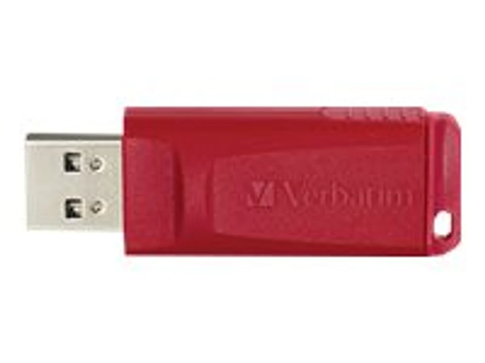 VERBATIM 8GB Store 'n' Go USB Flash Drive - 3pk - Red, Green, Blue