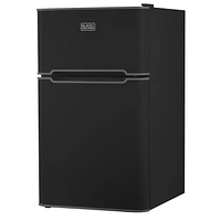 Mini-réfrigérateur BLACK + DECKER avec congélateur séparé – Petit, boissons et aliments dans un dortoir, un bureau, un appartement ou un camping-car Réfrigérateur compact, 3,1 pi3
