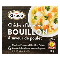 Grace Chicken Bouillon Cubes, 12 pack, 10g Boxes, Grace Chicken Bouillon Cubes, 12 pack, 10g Boxes