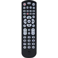 GE 4-Device Fully Backlit Universal Remote Control, Black, 46260, 4-Device Universal Remote