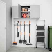 Prepac Armoire murale Elite 54 po, gris clair