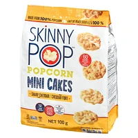 SkinnyPop Popcorn Sharp Cheddar Mini Cakes