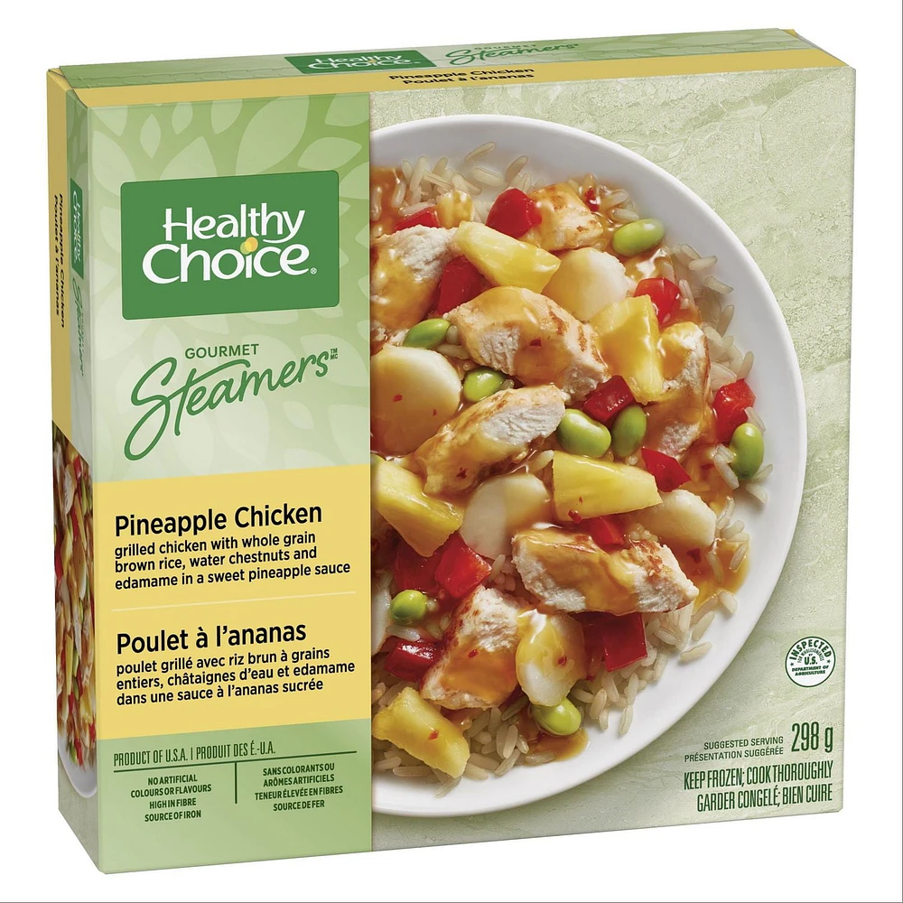 Healthy Choice Gourmet Steamers Healthy Choice® Pineapple Chicken Frozen Dinner, 298 g