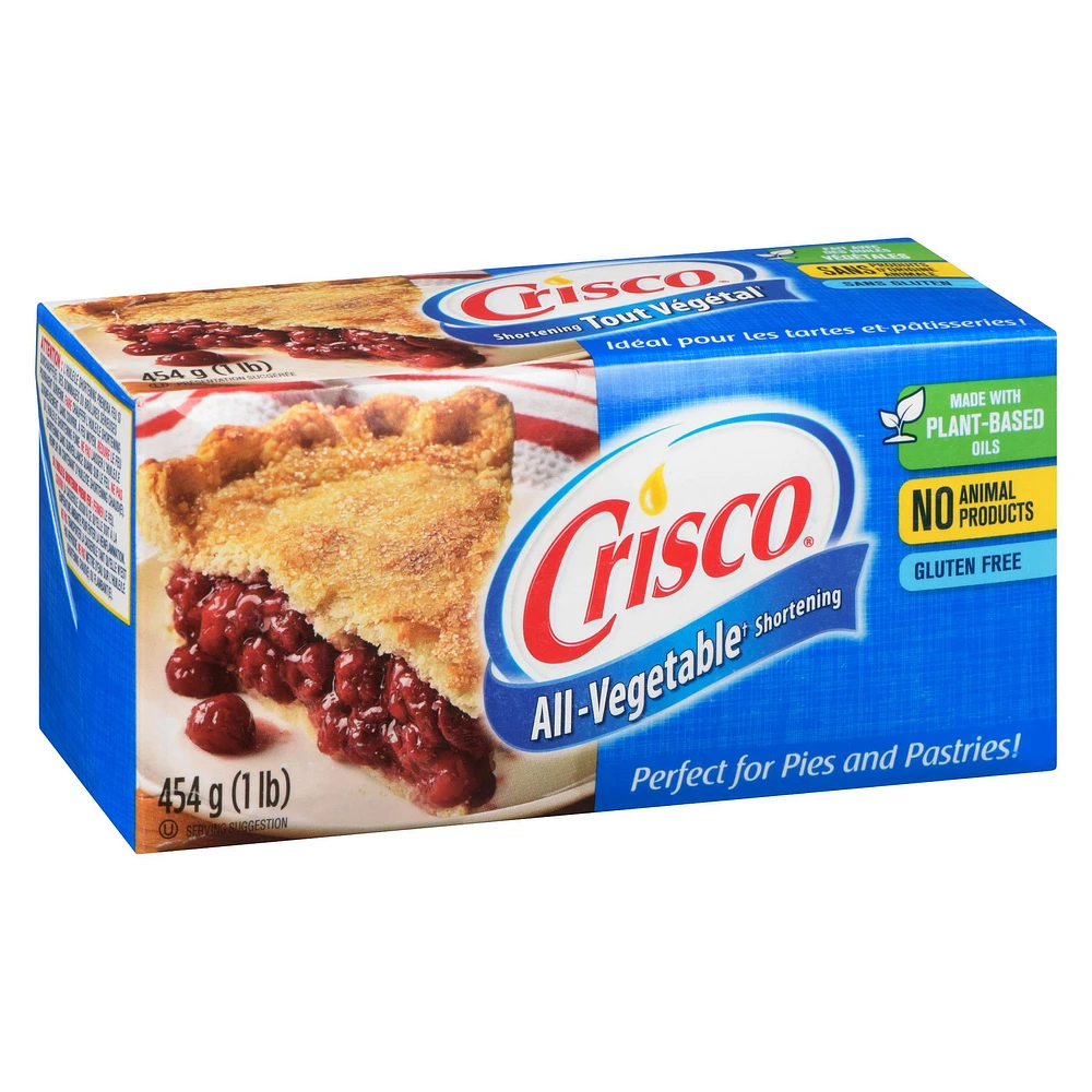 Crisco All-Vegetable Shortening 454g