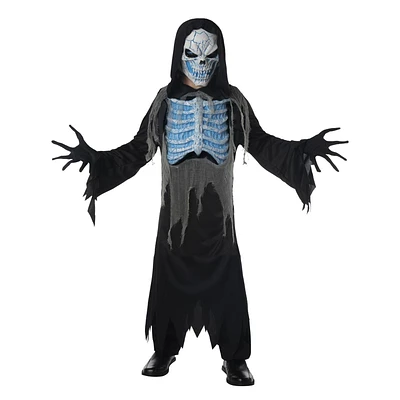 Way to Celebrate Child Boy's Halloween Light Up Spectral Reaper Costume