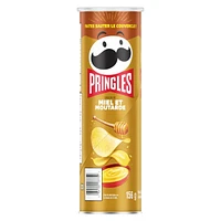 Pringles Honey Mustard Flavour Potato Chips 156g