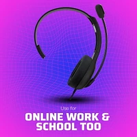 PDP Gaming LVL30 Wired Chat Headset - PlayStation 5, PlayStation 4
