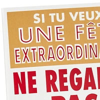 Carte comique de fête – Hallmark (Ne regarde pas à l'intérieur de cette carte)