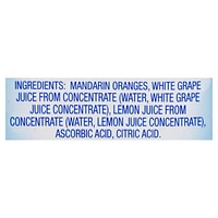 Dole Mandarin Oranges Fruit Juice, 4 x 107 mL