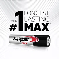 Energizer MAX Alkaline AAA Batteries, 8 Pack
