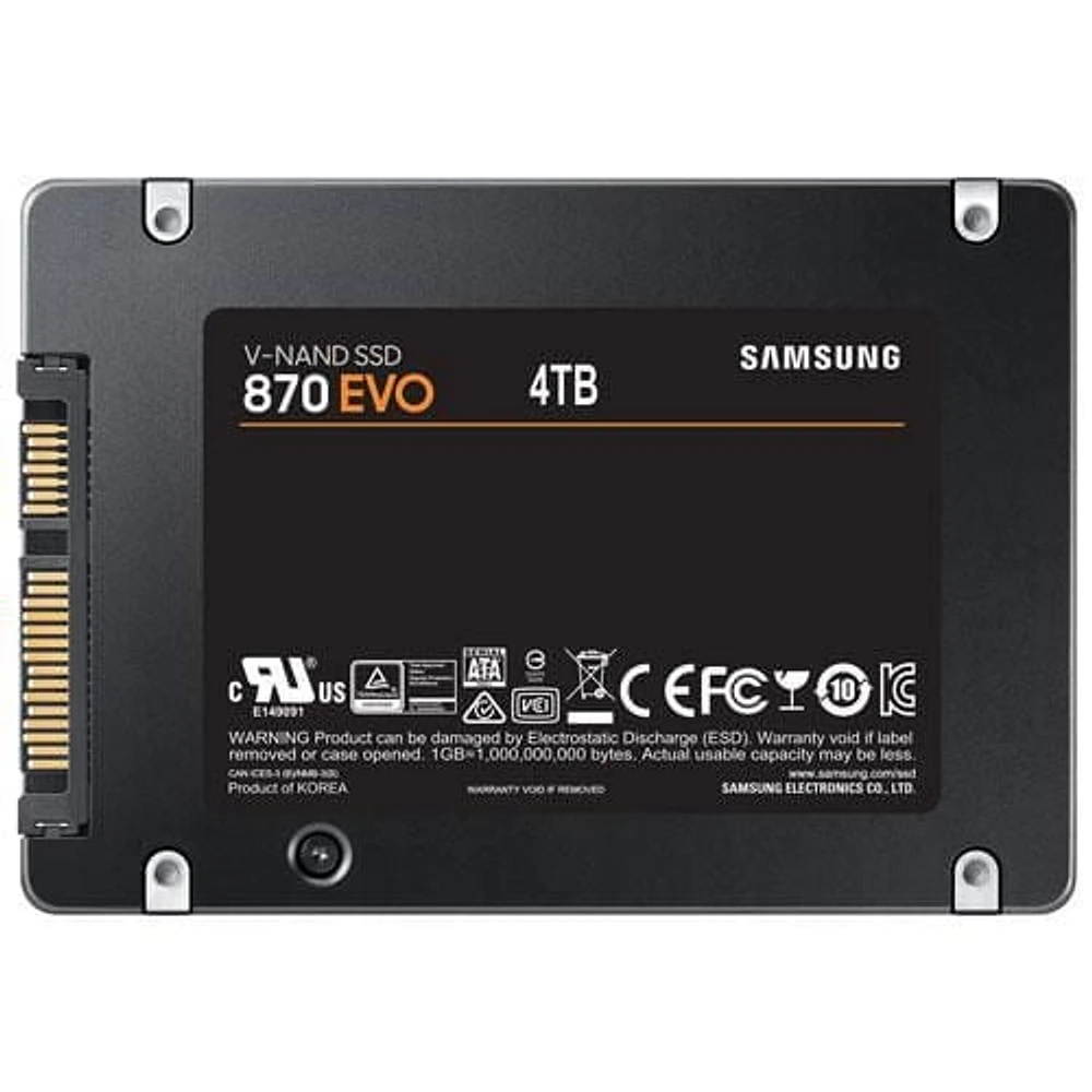 Samsung 870 EVO 4TB SATA III Internal Solid State Drive