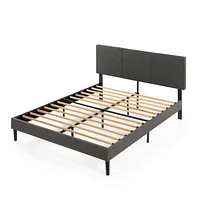 Zinus Cambril 38 pouces Cadre de lit plate-forme rembourré, grand