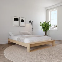 Gael Queen Size Platform Bed with Slats