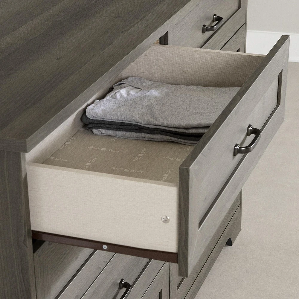 Commode 8 tiroirs de la collection Prairie South Shore