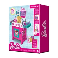 Barbie Veterinary set, Included  accessories & stuffed dog
