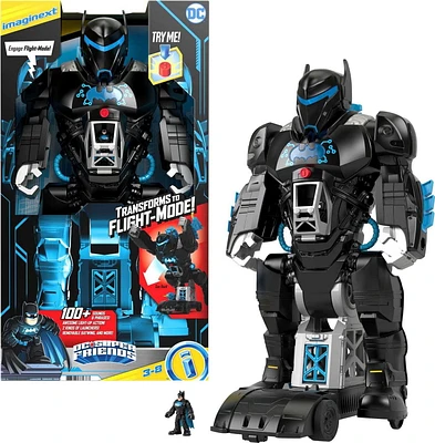 Coffret de jeu Batbot Bat-Tech DC Super Friends Imaginext de Fisher-Price