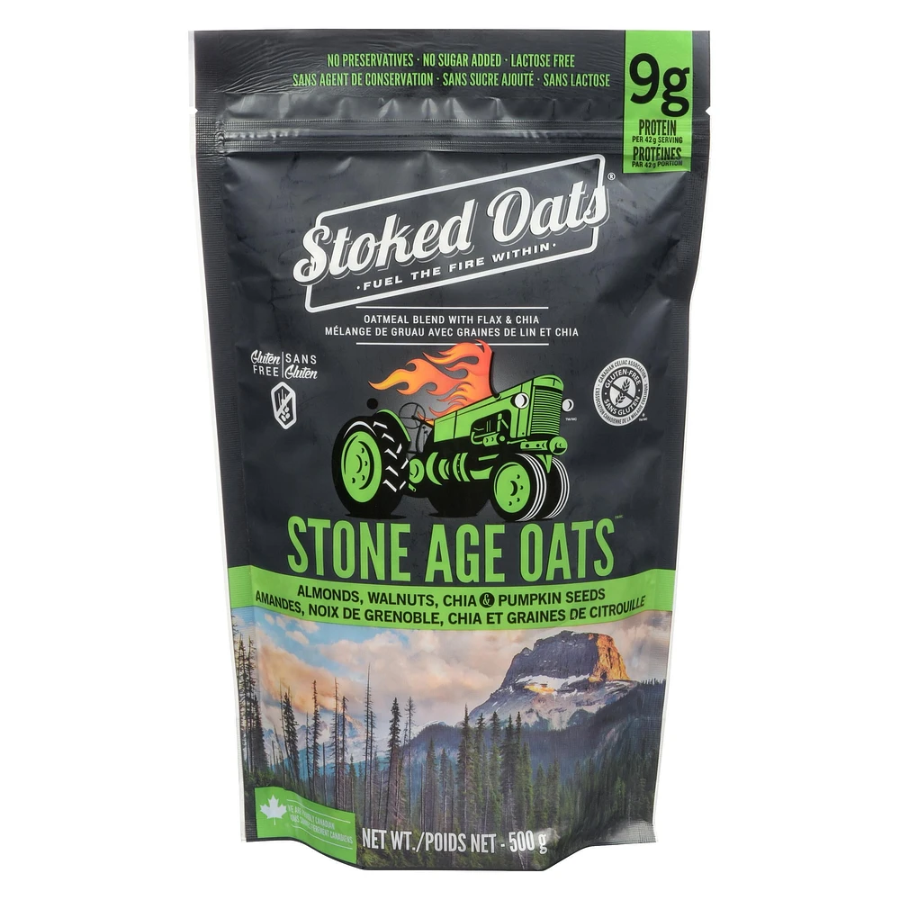 Stoked Oats Gluten Free Hot Cereal - Stone Age