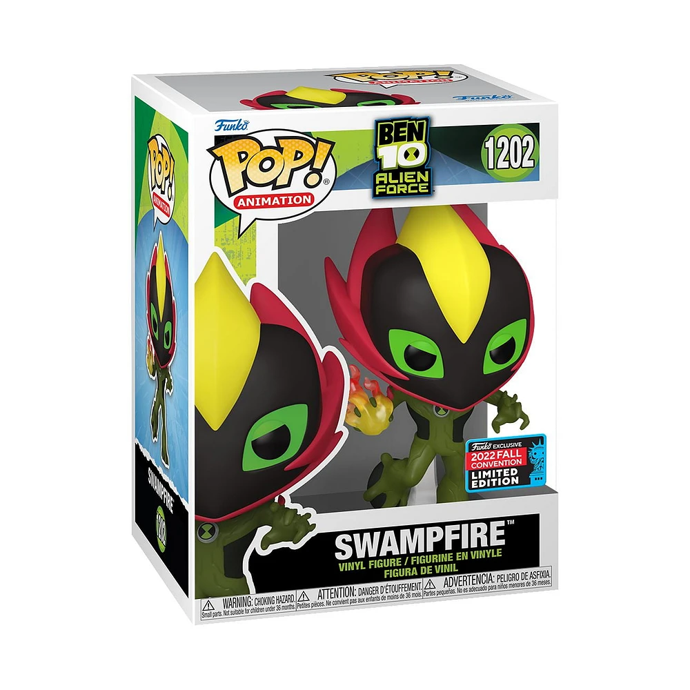 Funko Pop! TV: Ben 10- Swampfire Vinyl Figure (Fall 2022 Shared Convention Exclusive)