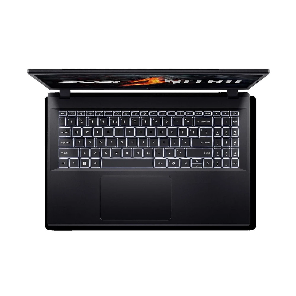 Portable de jeu Acer Nitro V 15,6” FHD 144Hz, Ryzen 5 7535HS, RTX 2050, 8 Go de RAM, SSD 512 Go