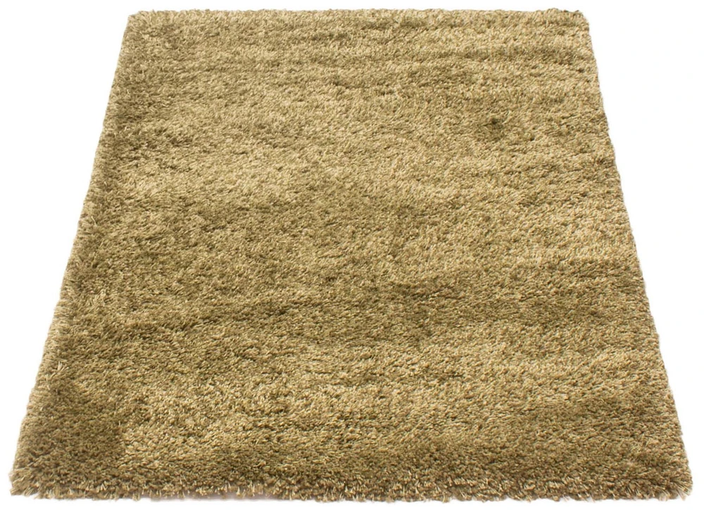 ECARPET Lotus Mod Olive Shag 4'0" x 5'7"