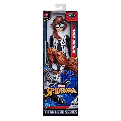 Marvel Spider-Man: Titan Hero Series Blast Gear Spider-Girl 12-Inch-Scale Super Hero Action Figure Toy Great Kids For Ages 4 And Up
