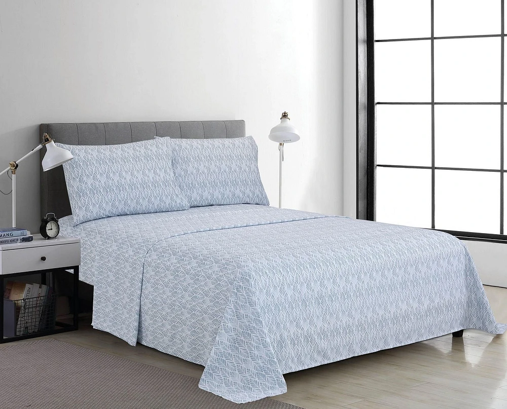 Ensemble de draps en microfibre 4 pièces Leaf