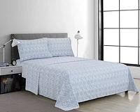 Ensemble de draps en microfibre 4 pièces Leaf