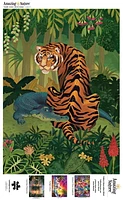 Buffalo Games - Amazing Nature - Tiger and Crocodile - 500 Piece Jigsaw Puzzle